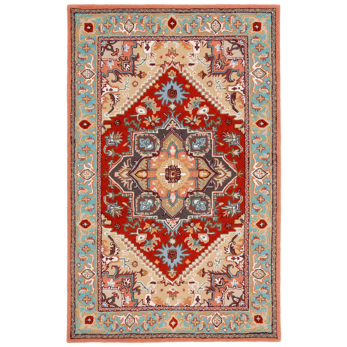 Tapis oriental traditionnel en laine SAFAVIEH fait main, héritage Carrol