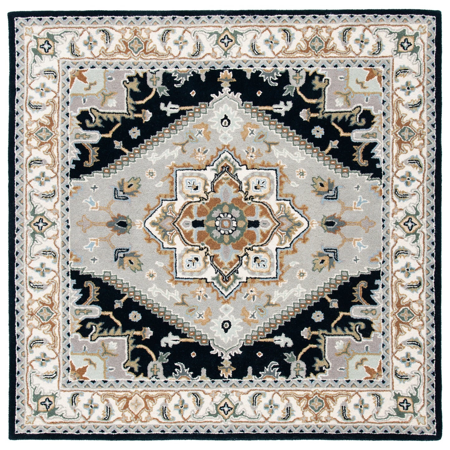 Tapis oriental traditionnel en laine SAFAVIEH fait main, héritage Carrol
