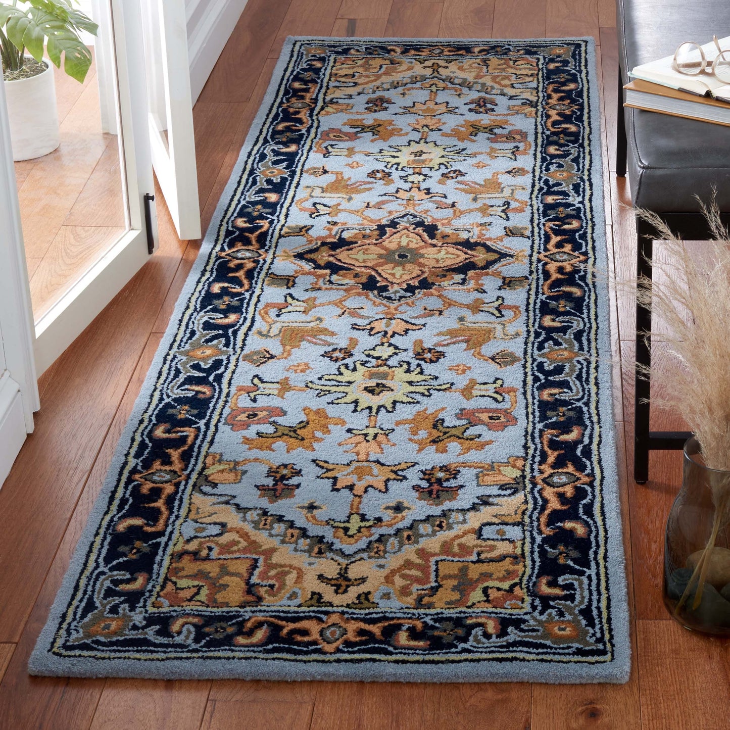Tapis oriental traditionnel en laine SAFAVIEH fait main, héritage Carrol