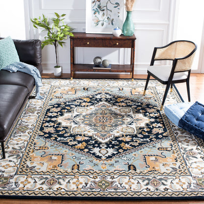 Tapis oriental traditionnel en laine SAFAVIEH fait main, héritage Carrol