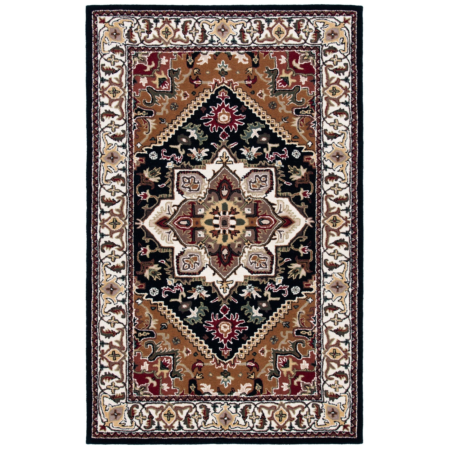 Tapis oriental traditionnel en laine SAFAVIEH fait main, héritage Carrol