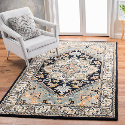 Tapis oriental traditionnel en laine SAFAVIEH fait main, héritage Carrol