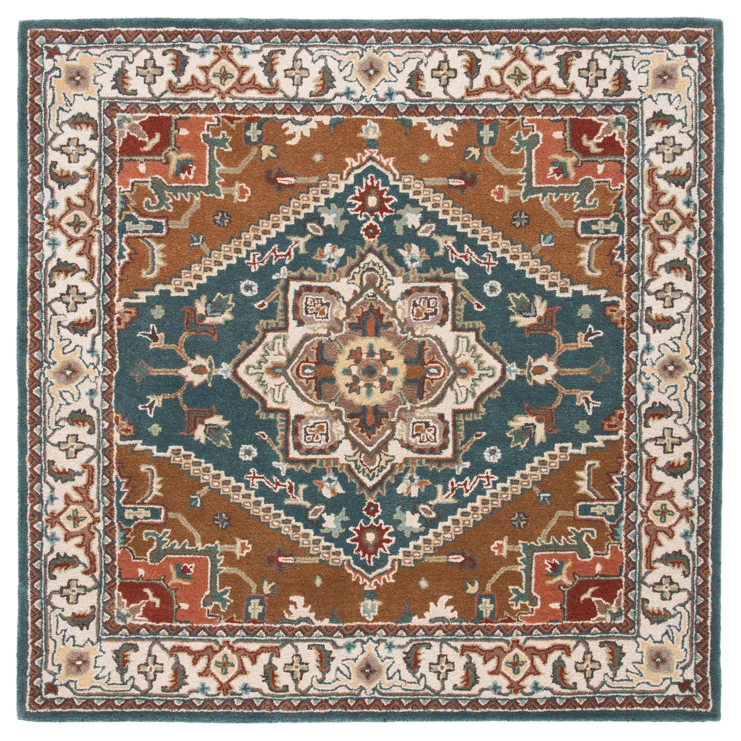 Tapis oriental traditionnel en laine SAFAVIEH fait main, héritage Carrol