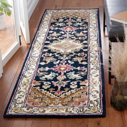 Tapis oriental traditionnel en laine SAFAVIEH fait main, héritage Carrol