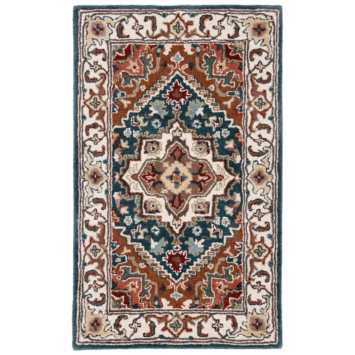 Tapis oriental traditionnel en laine SAFAVIEH fait main, héritage Carrol