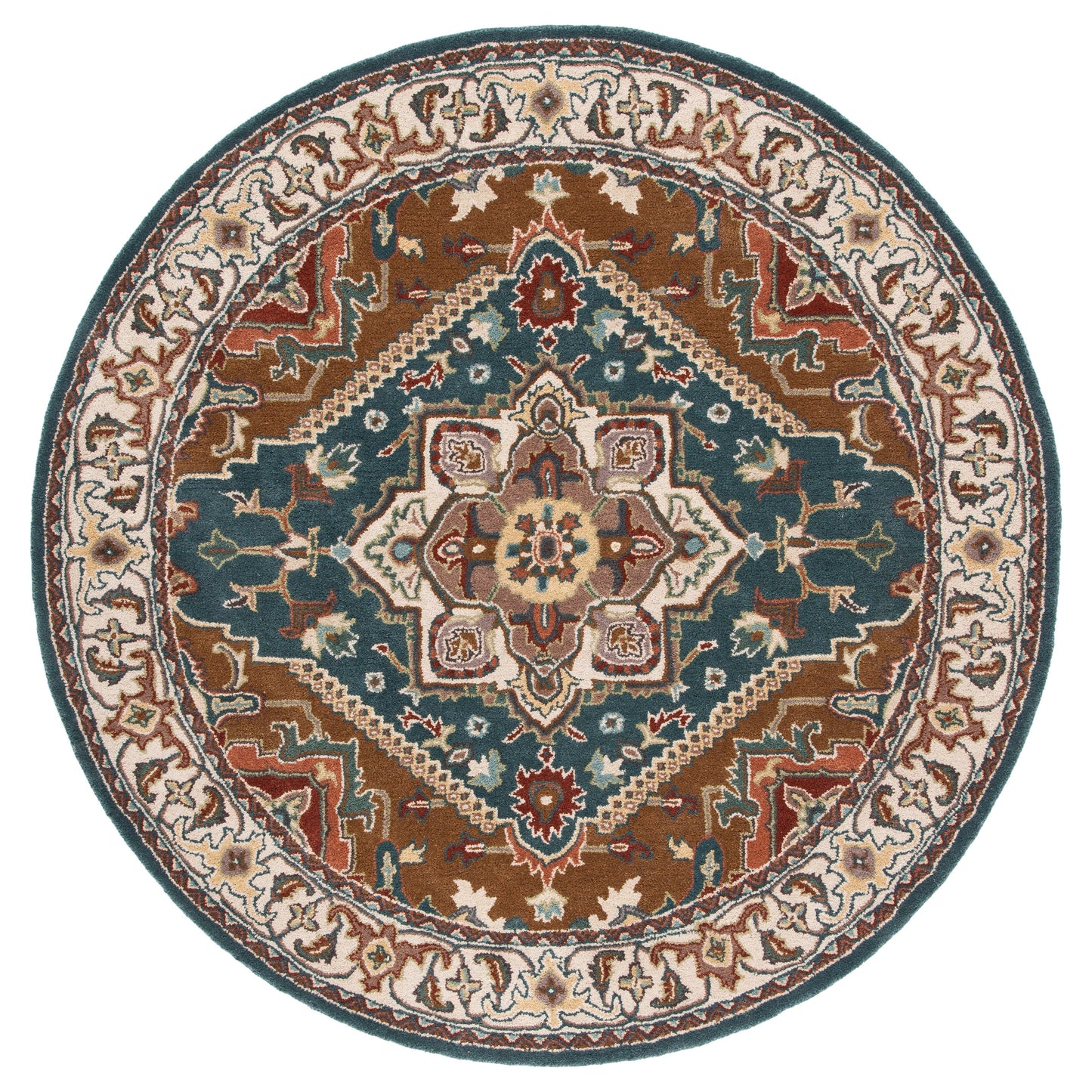 Tapis oriental traditionnel en laine SAFAVIEH fait main, héritage Carrol