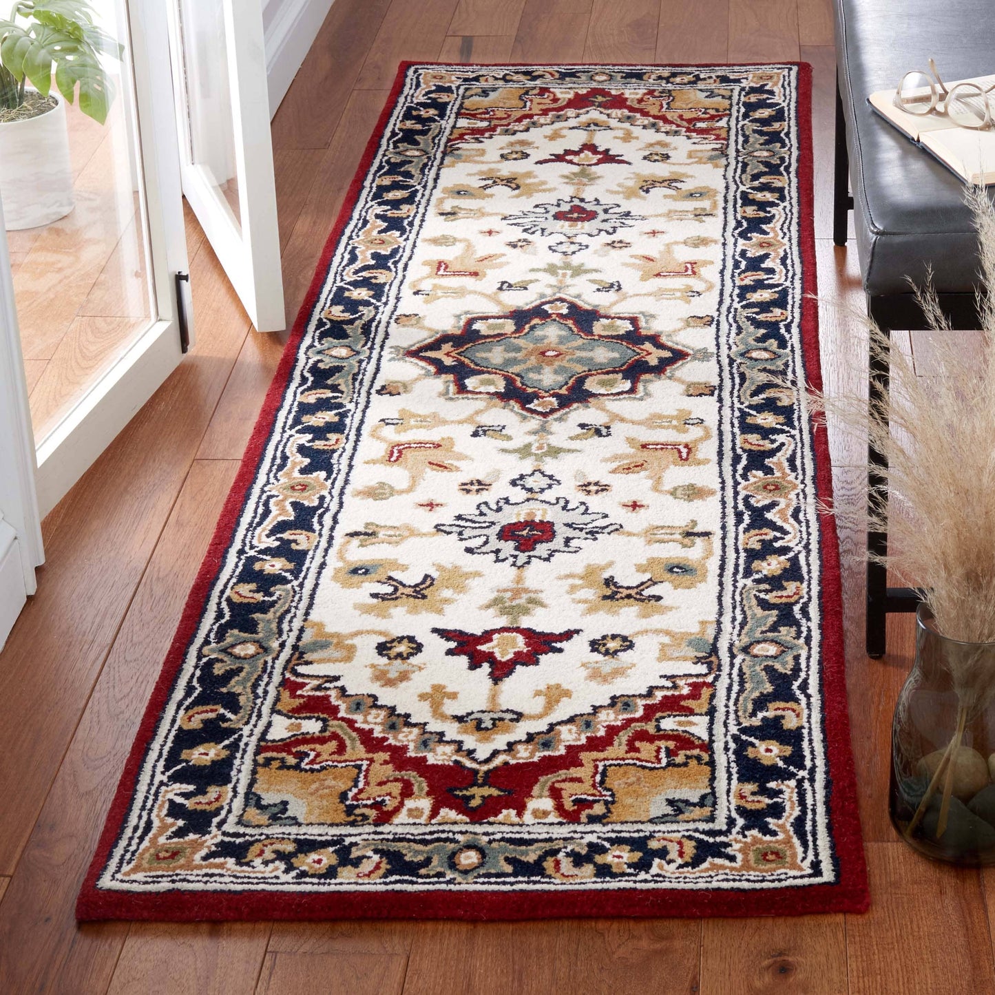 Tapis oriental traditionnel en laine SAFAVIEH fait main, héritage Carrol