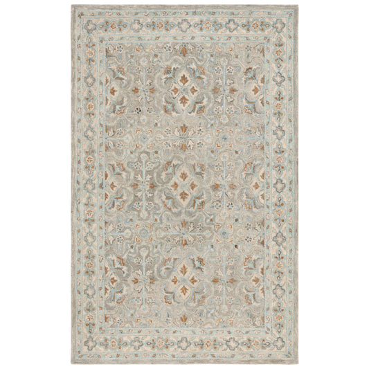 Tapis traditionnel en laine damassée SAFAVIEH, fait main.