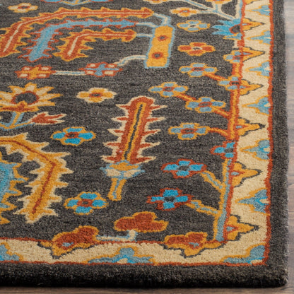 Tapis oriental traditionnel en laine SAFAVIEH fait main, voyage au cœur du patrimoine