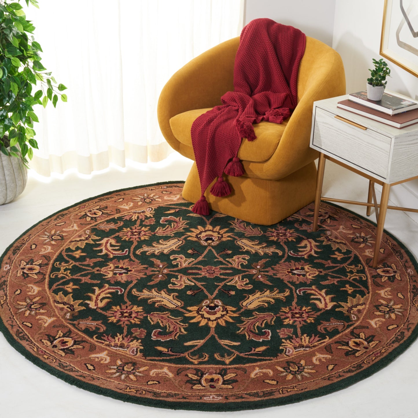 Tapis oriental traditionnel en laine SAFAVIEH fait main, héritage du lion
