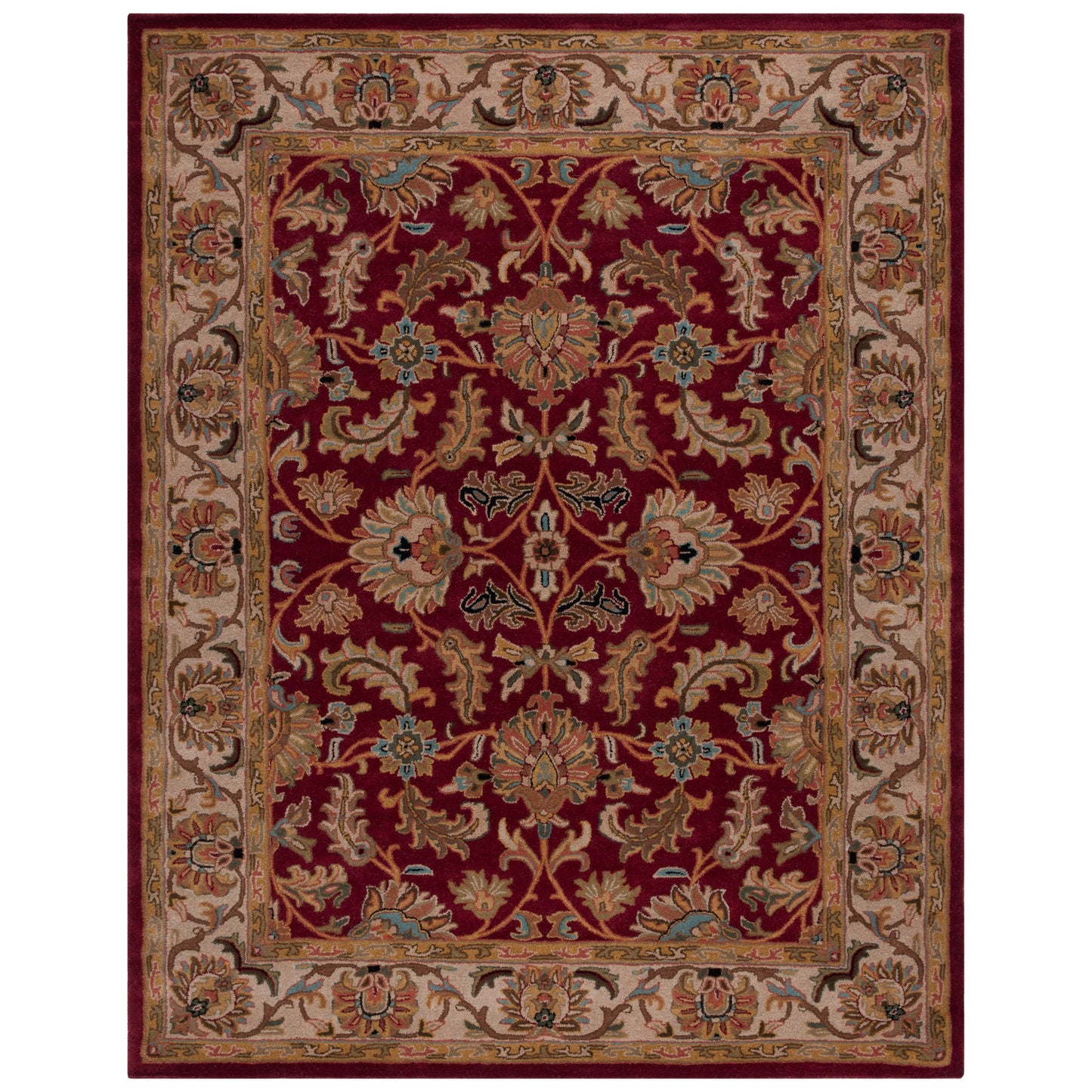 Tapis oriental traditionnel en laine SAFAVIEH fait main, héritage du lion