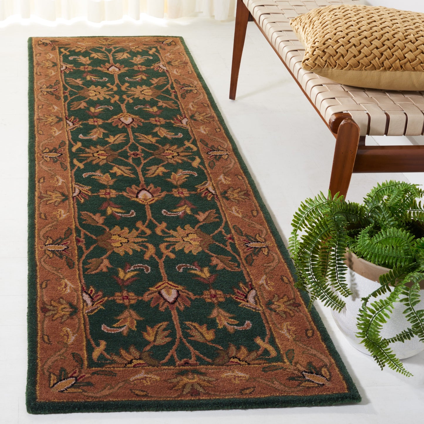 Tapis oriental traditionnel en laine SAFAVIEH fait main, héritage du lion
