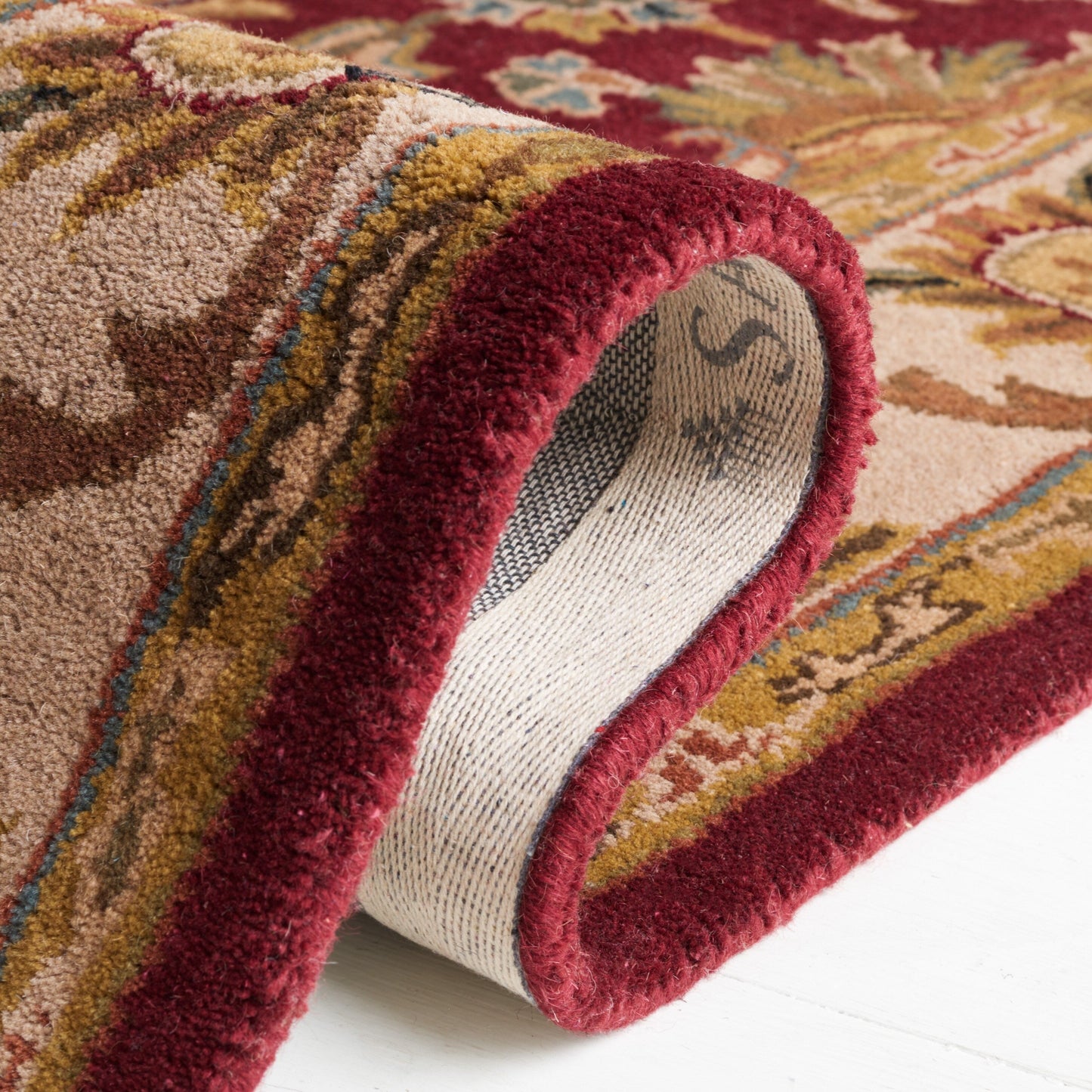 Tapis oriental traditionnel en laine SAFAVIEH fait main, héritage du lion