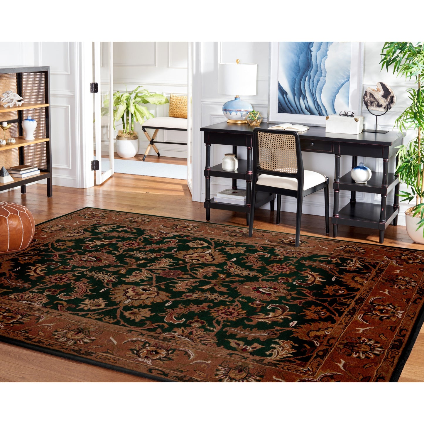 Tapis oriental traditionnel en laine SAFAVIEH fait main, héritage du lion