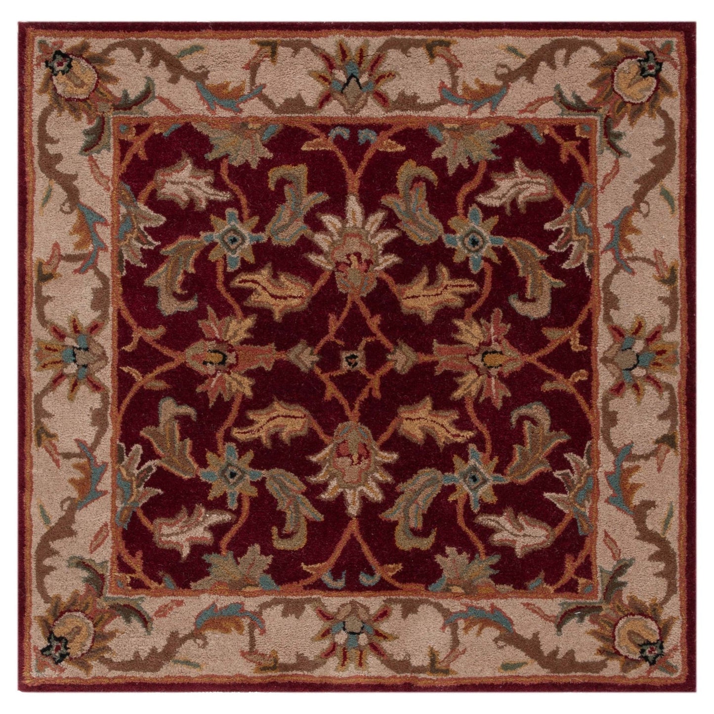 Tapis oriental traditionnel en laine SAFAVIEH fait main, héritage du lion