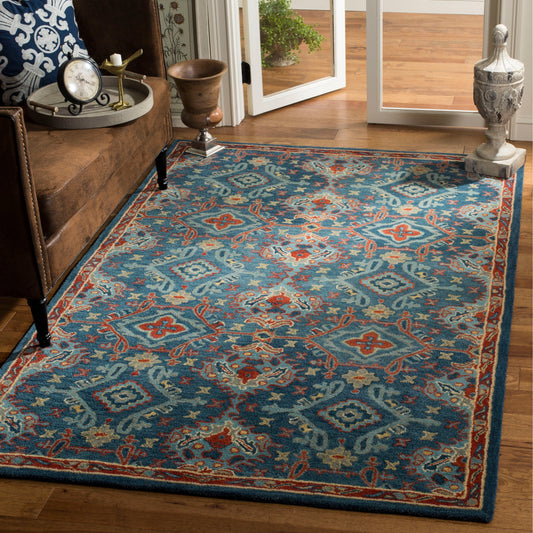 SAFAVIEH Tapis oriental traditionnel en laine Pauliina fait à la main