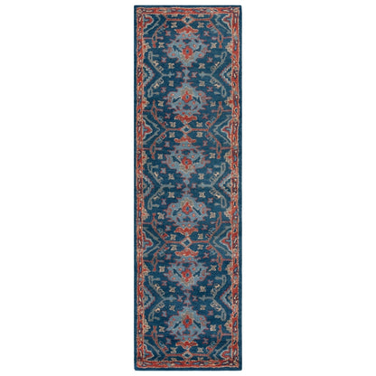 SAFAVIEH Tapis oriental traditionnel en laine Pauliina fait à la main