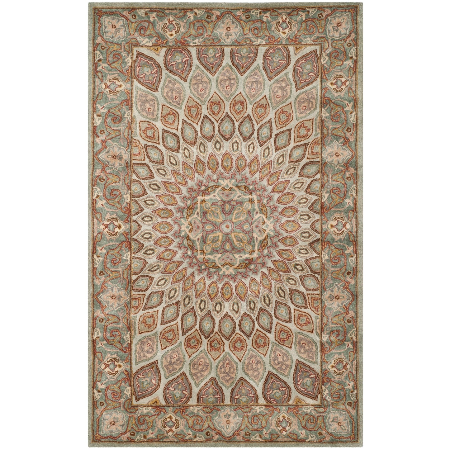 Tapis oriental traditionnel en laine SAFAVIEH fait main, modèle Heritage Wayfarer