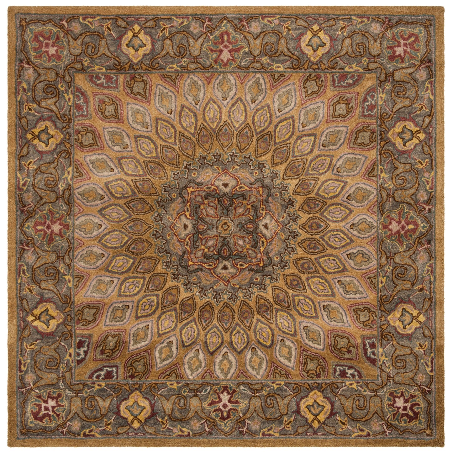 Tapis oriental traditionnel en laine SAFAVIEH fait main, modèle Heritage Wayfarer