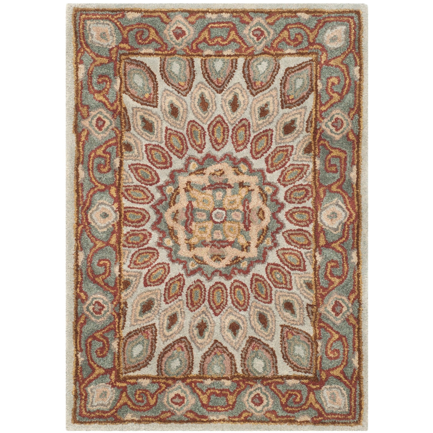 Tapis oriental traditionnel en laine SAFAVIEH fait main, modèle Heritage Wayfarer