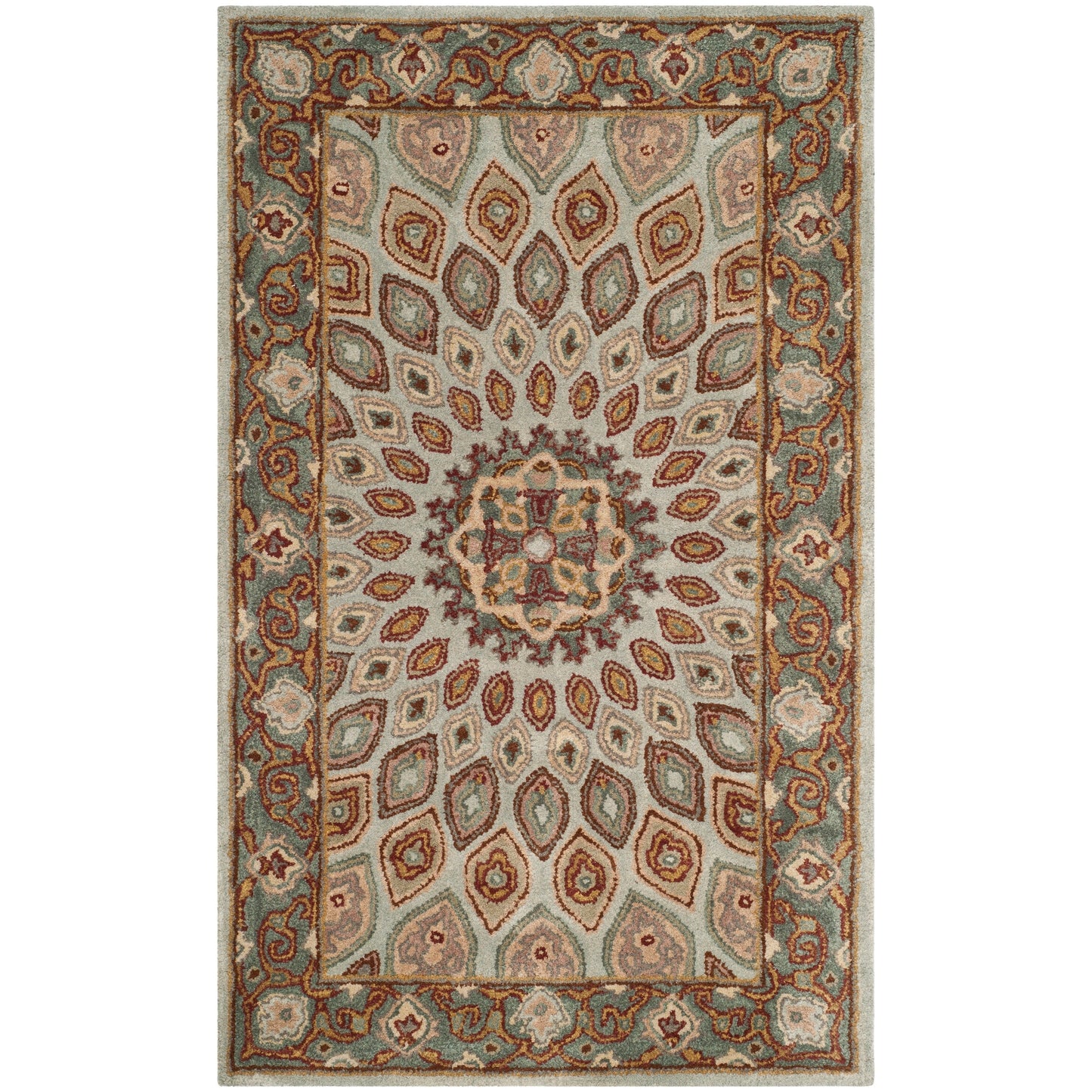 Tapis oriental traditionnel en laine SAFAVIEH fait main, modèle Heritage Wayfarer