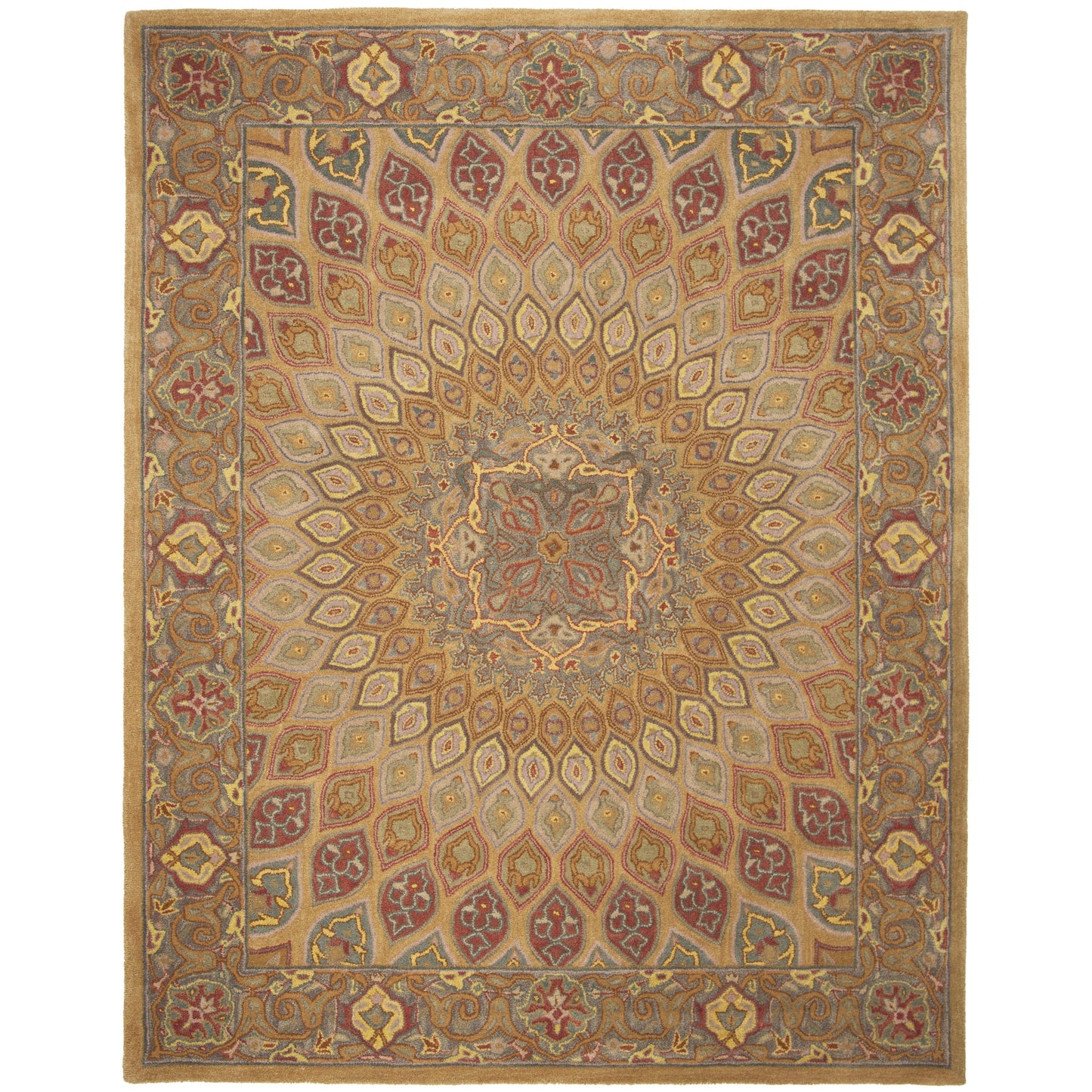 Tapis oriental traditionnel en laine SAFAVIEH fait main, modèle Heritage Wayfarer