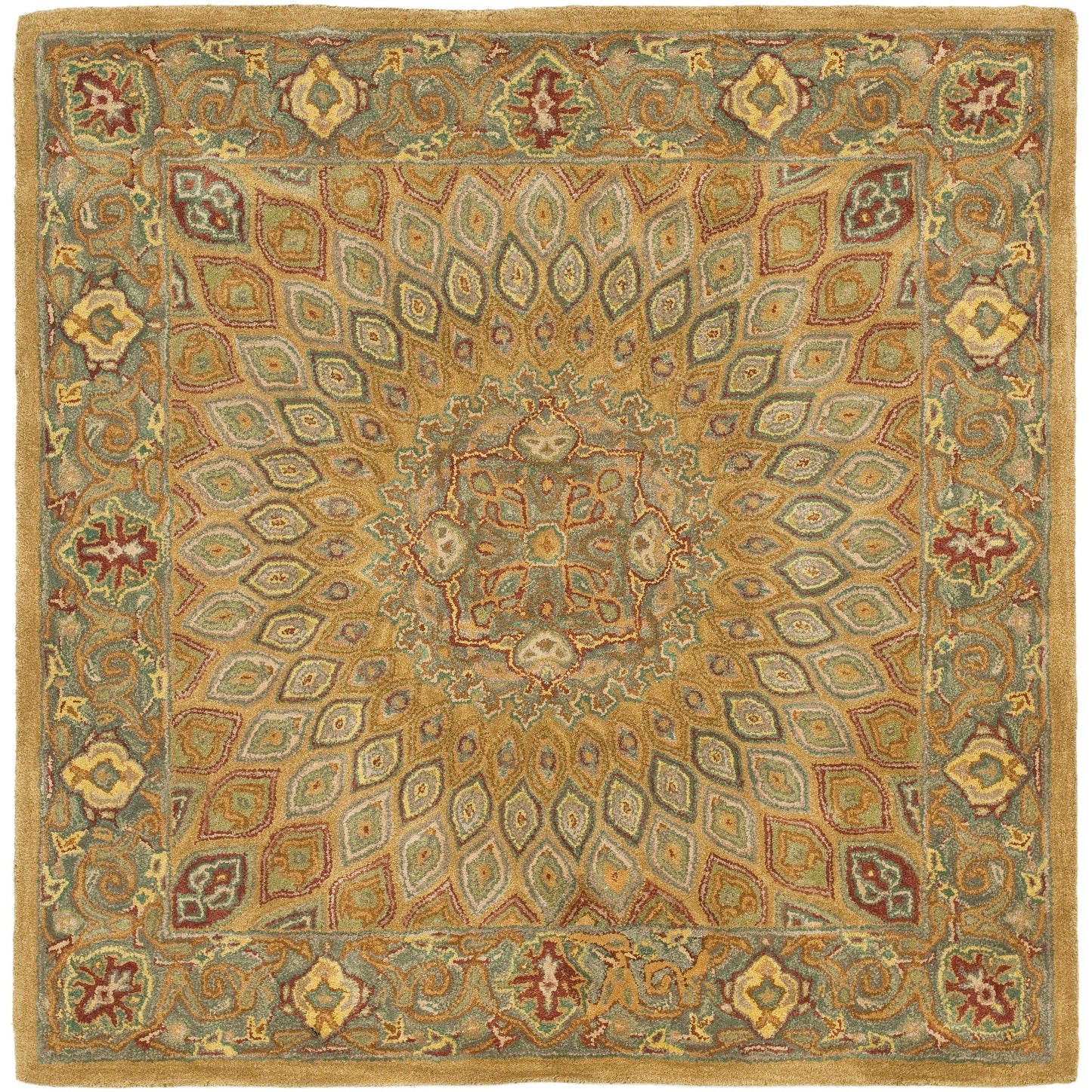 Tapis oriental traditionnel en laine SAFAVIEH fait main, modèle Heritage Wayfarer