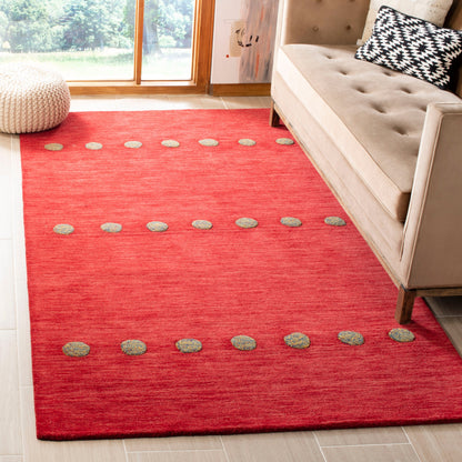 Tapis moderne en laine SAFAVIEH, fait main, motif coquelicot de l'Himalaya