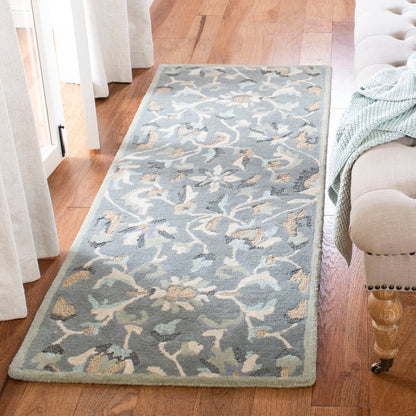 Tapis en laine à motif floral champêtre SAFAVIEH fait main, style jardin aase