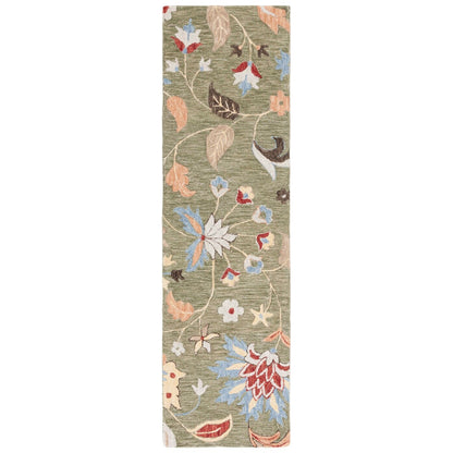 Tapis en laine SAFAVIEH fait main Jardin Asya Country