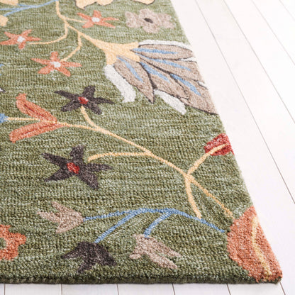Tapis en laine SAFAVIEH fait main Jardin Asya Country