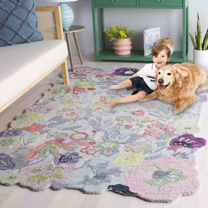 Tapis en laine SAFAVIEH fait main Jardin Malfrid Country