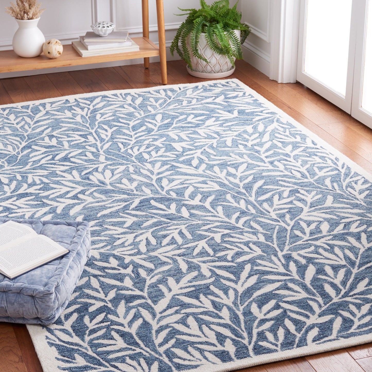 SAFAVIEH Tapis en laine Jardin Mariegret fait main