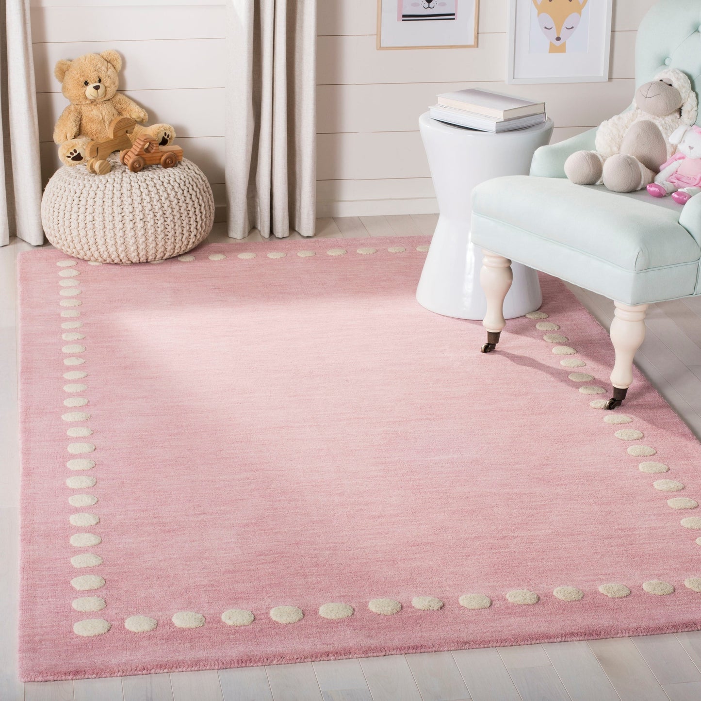 Tapis en laine Alondra pour enfants, fait main, SAFAVIEH