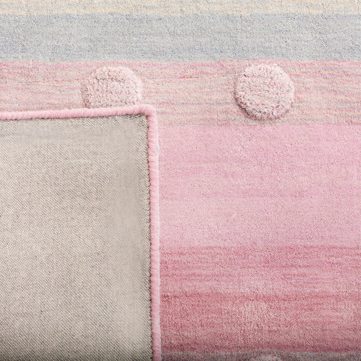 Tapis en laine Kayli pour enfants, fait main, SAFAVIEH