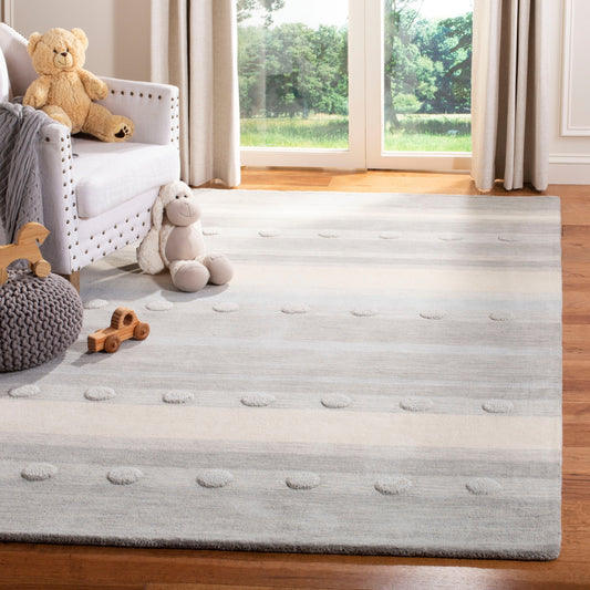 Tapis en laine Kayli pour enfants, fait main, SAFAVIEH