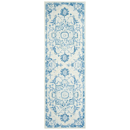 Tapis en laine SAFAVIEH à micro-boucles, motif médaillon Gulseven, fait main