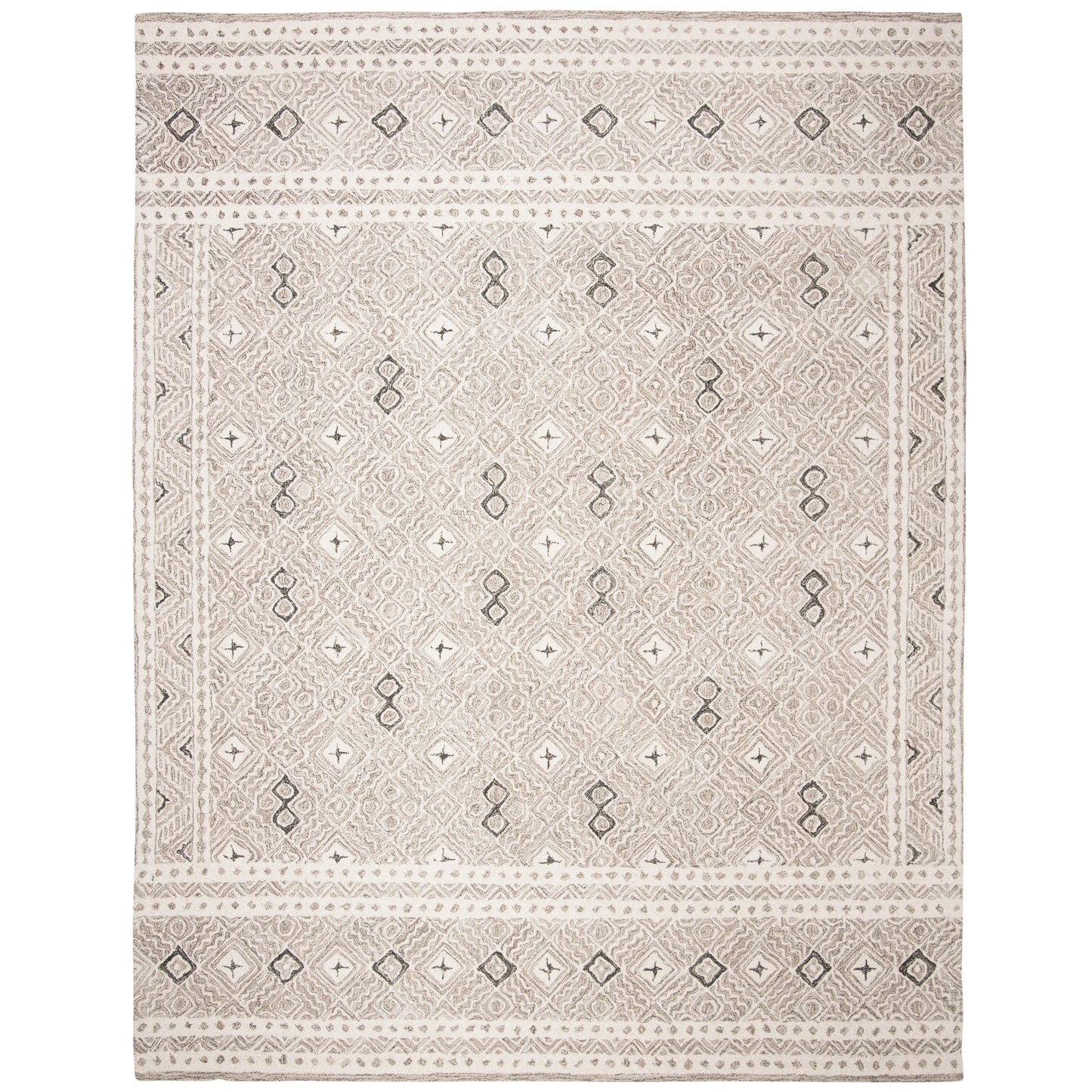 Tapis SAFAVIEH en laine Lutetia micro-bouclée faite à la main
