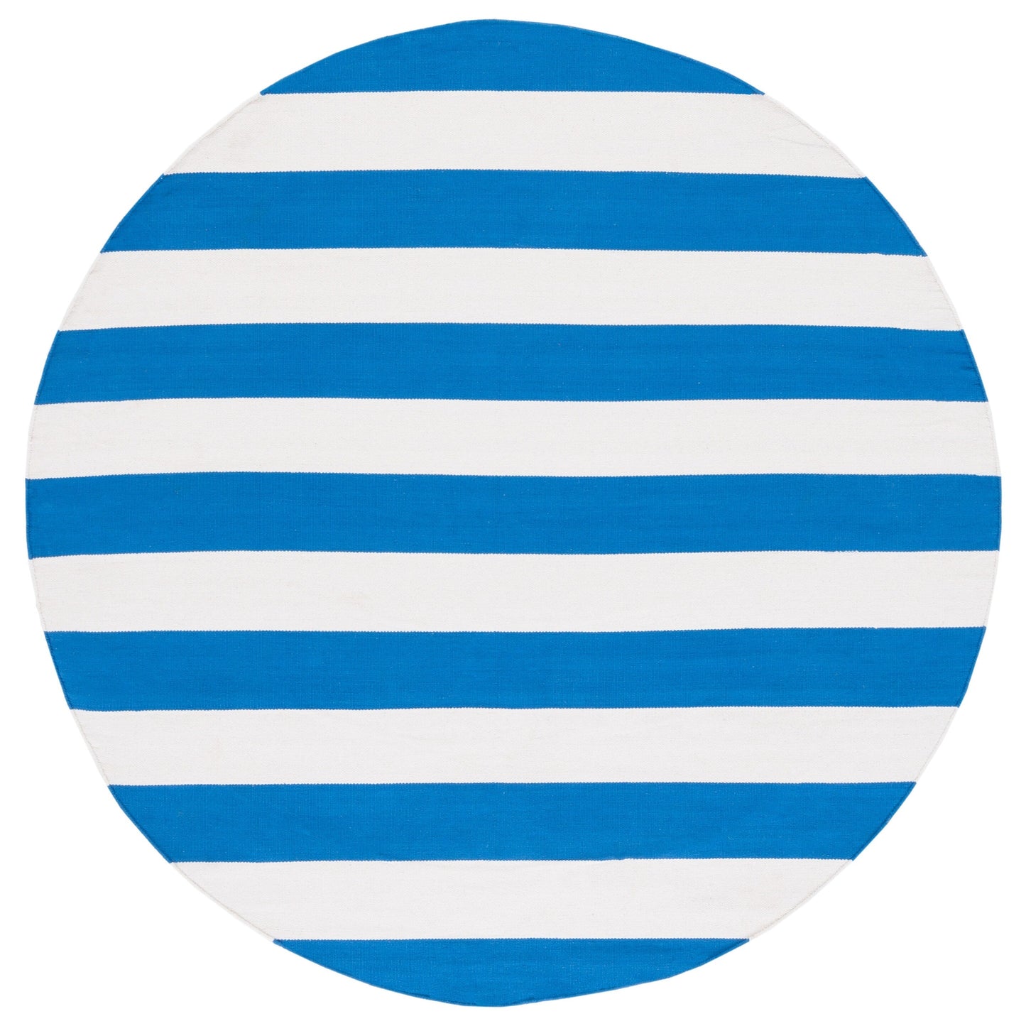 Tapis SAFAVIEH Montauk à rayures Geltrude en coton tissé plat fait main