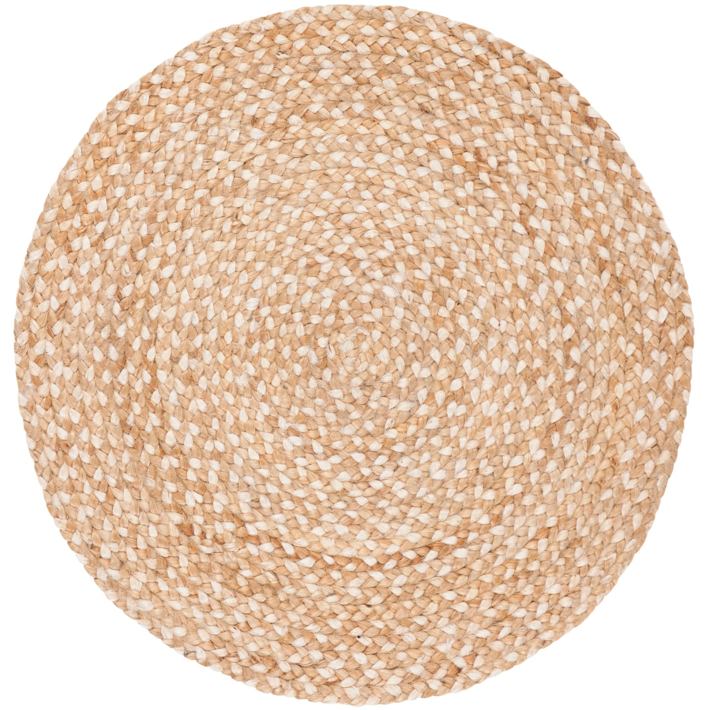 Tapis rond Elliana en jute, fait main en fibres naturelles SAFAVIEH