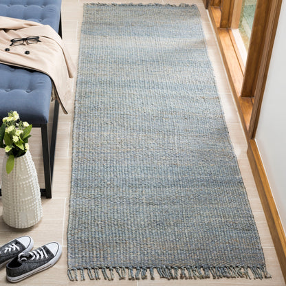 Tapis à franges en jute Eybjorg en fibres naturelles fait main SAFAVIEH