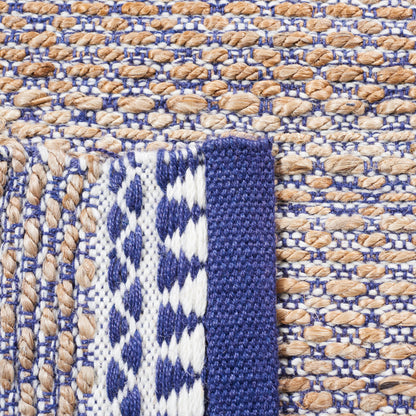 Tapis en jute bohème Jokelien en fibres naturelles fait main SAFAVIEH