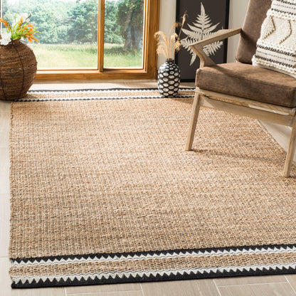 Tapis en jute bohème Jokelien en fibres naturelles fait main SAFAVIEH