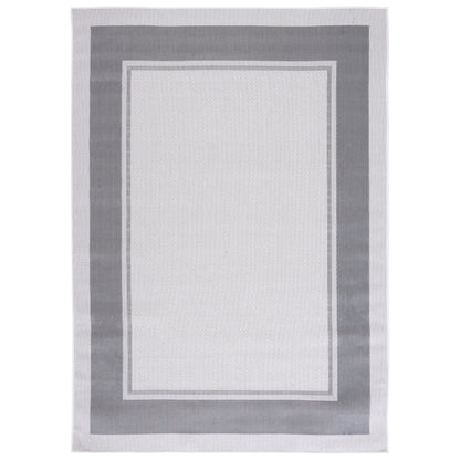 Tapis rond en jute à bordure Jolette en fibres naturelles fait main SAFAVIEH