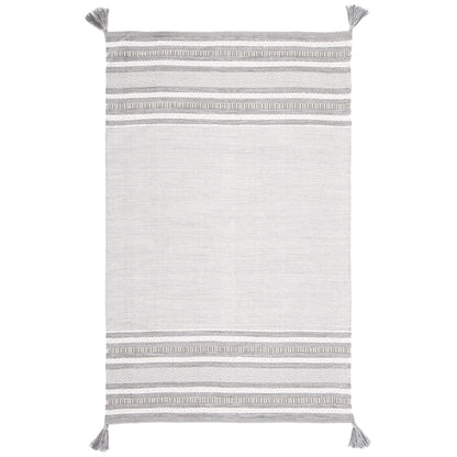 Tapis rond en jute à bordure Jolette en fibres naturelles fait main SAFAVIEH