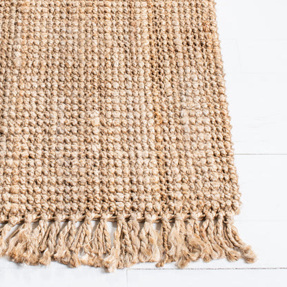 Tapis SAFAVIEH Mirnesa en jute naturel fait main avec franges