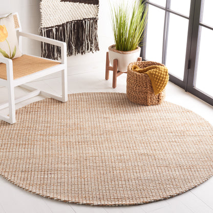 Tapis SAFAVIEH fait main en fibres naturelles Yareli, jute et laine.
