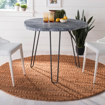 SAFAVIEH Tapis en jute Zaniyah en fibre naturelle fait à la main