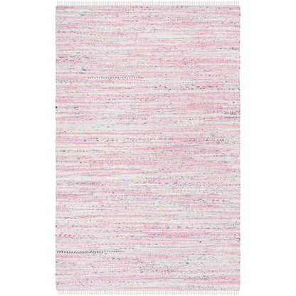 Tapis en coton à rayures fines fait main SAFAVIEH