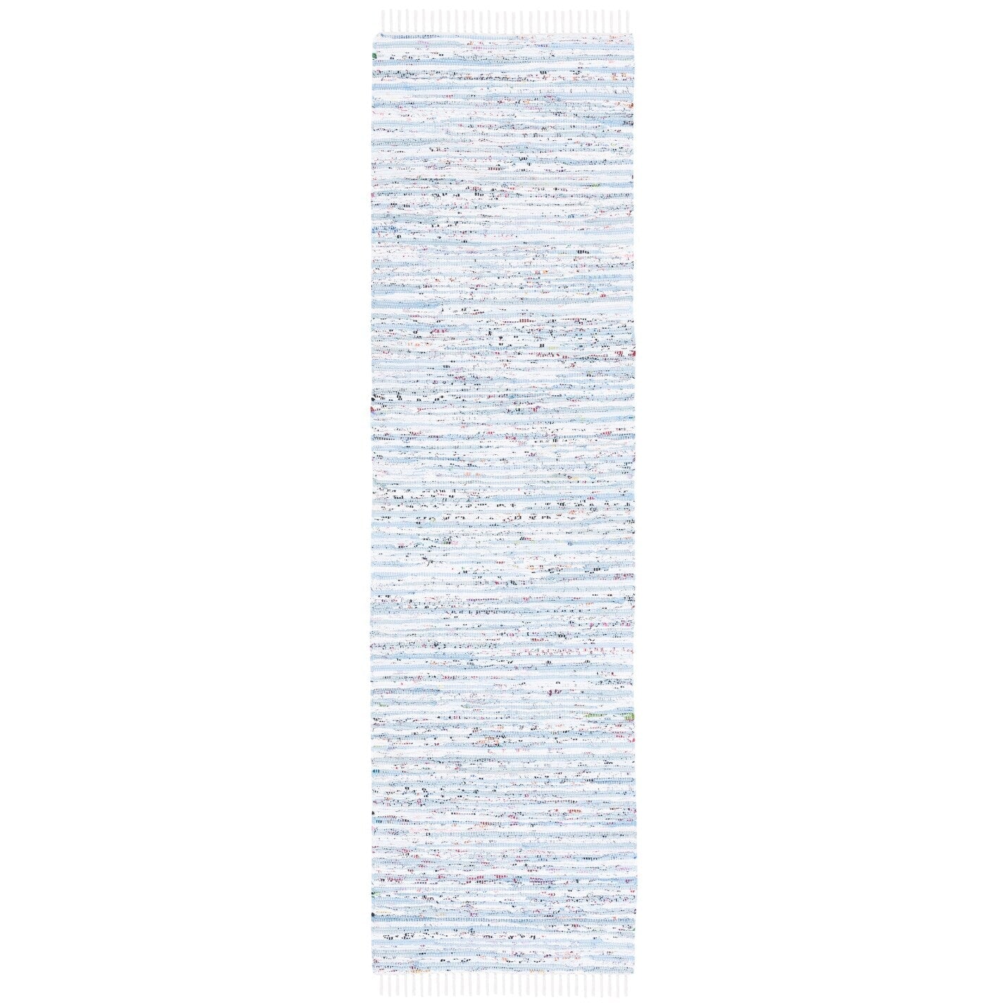 Tapis en coton à rayures fines fait main SAFAVIEH